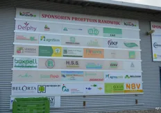 De sponsoren van de Proeftuin Randwijk